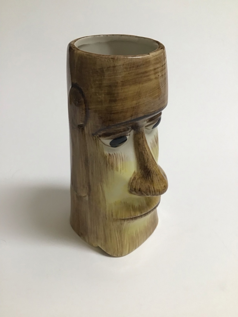Tiki Mug Kowloon Moai Saugus Mass Resturant Tiki Bar 6” Tall KGS 2018 Man Cave